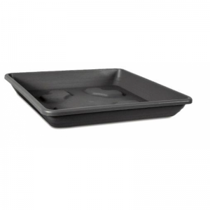 Square Plate 30 Anthracite