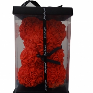 Teddy Bear Foam Rose S