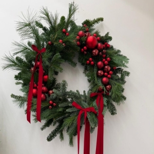 Ruby Wreath